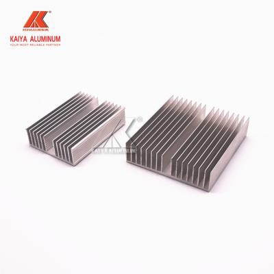 China Anti-scratch china 6063 t5 thermal conductivity led square extrusion aluminum radiator for sale