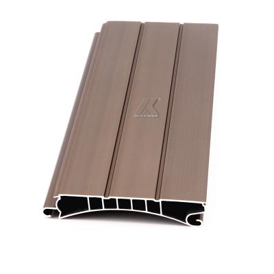 China anti-scratch extruded profile aluminum roller shutter slat for roller shutter doors and windows for sale