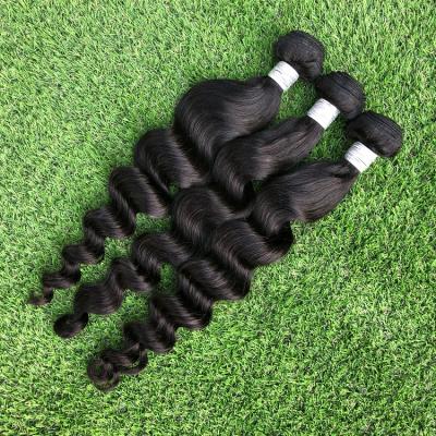 China Brazilian Hair Loose Deep Deep Wave Hair In Mozambique Virgin Hair Bundle Crochet Braids With Hair China Supplier for sale