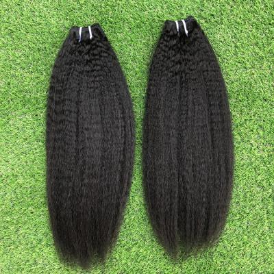 China Fast shipping double layer sewn curly straight weaves 100% unprocessed human virgin Peruvian hair for sale