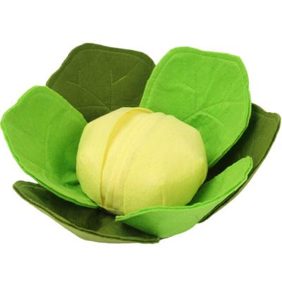 China Cabbage Dog Toy Train Dog Toy IQ Game Sniff Viable Pet Supplies Slow Puzzle Food Dog Bowl Chew Toys for sale