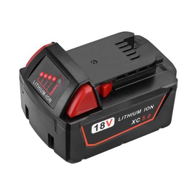 China Home Appliances 18V 12800mAh Li-ion Tool Battery for Milwaukee M18 for milwaukee battery ratchet 3v adapter for sale