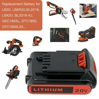 China Home Appliances 3.0Ah for Black&Decker 18V Li-ion Battery bl4018 akku jucer matchine NEW for sale