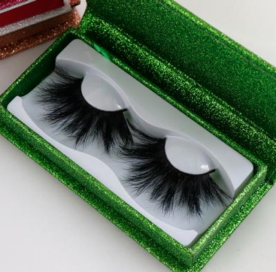 China 25-30 Times Real Mink Short 3d Strip Mink Eyelashes Free Sample 3d Mink Eyelash Cruelty Free Customized Lash Boxes Luxury 100% for sale