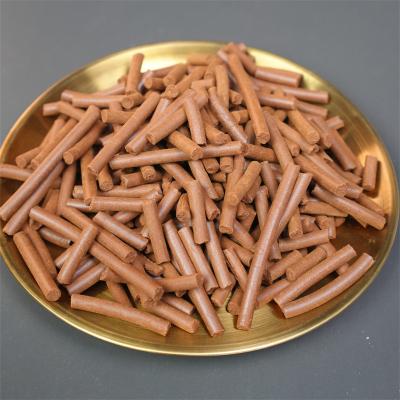 China Applicationin Gas Purification Iron Oxide Desulfurization Medium Yellow And Brown Long Granule for sale