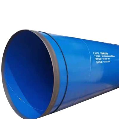 China Fluid Pipe Large caliber fire inside and outside coated plastic steel pipe customization for sale