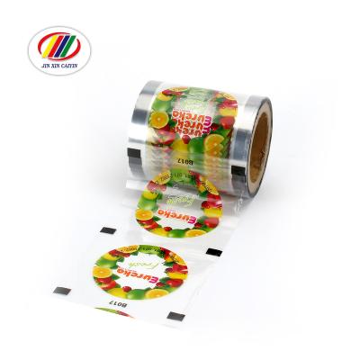 China Bubble Tea Sealing Film Disposable Easy Peelable Lidding Film Customized Food Grade PP Heat Seal Printing Film Cup Moisture Proof Clear Sealing Film for sale