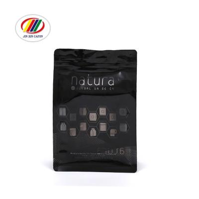 China Chinese Factory Recyclable Zipper Packaging Bag Flat Bottom Aluminum Foil Compound Plastic Bag Direct Printing Resealable Food Packaging for sale