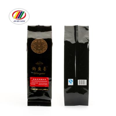 China Factory Direct Selling Recyclable Chinese Custom Aluminum Foil Packaging Bag Side Three-Dimensional Packaging Plastic Bag Coffee Beans for sale