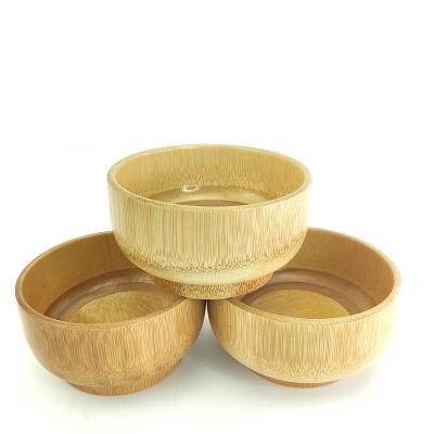 China Customsized 2021 Sustainable 100%Biodegradable For Kitchen Utensils Wooden Bowl Handwork Kitchen Accessories for sale