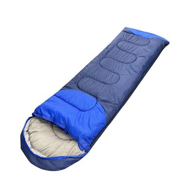 China Pancake Style Esschert Design Thick Warm Inflatable Camping Waterproof Outdoor Sleeping Bag for sale