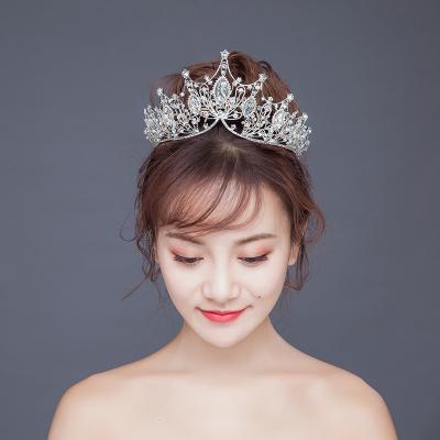 China Fashion Wedding Crystal Tiara Crown Rhinestone Girls Bridal Headband for sale