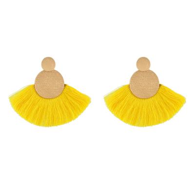 China BOHEMIA Italian wire tassel candy earrings design earrings gold filled earrings for sale