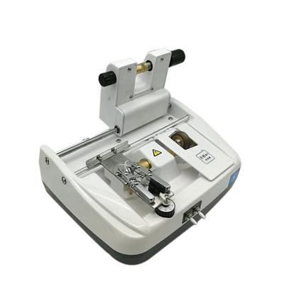 China Automatic Chamfering Notcher And Optical Lens Beveler With Stainless Steel Clamping Head for sale