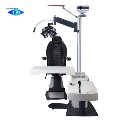 China China wholesale price ophthalmic unit optometry chair refraction ophthalmic unit and table combined for good service 1200*1100*1900mm for sale