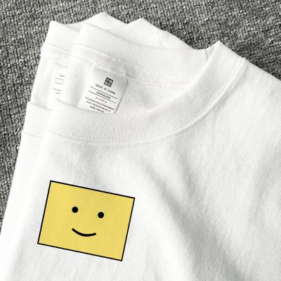 China Anti-wrinkle cartoon cute logo custom design short sleeve high quality men's T-shirt for sale