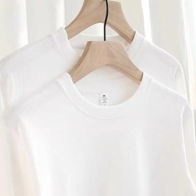 China Anti-wrinkle Soft casual high quality blank cheap custom casual women's T-shirt for sale