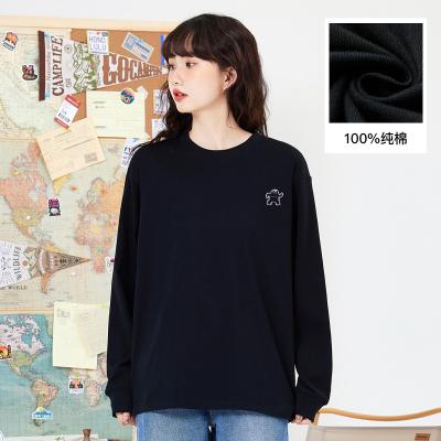 China Long Sleeve Autumn Spring T-Shirts Men Cotton Tees Long Sleeve Basic Tshirts Male Female for sale