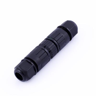 China Electrical / Lighting IP67 Screw Type - 2 PIN Electric Male Female Waterproof Connector for sale