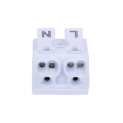 China Lighting 2 Pin 3 Pin Push Wire Quick Connector With Screwless for sale