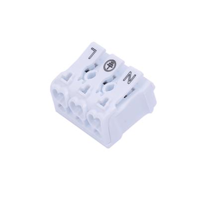 China Best Price Light Weight 3 Pin Plastic ETL Wire Female Connector for sale