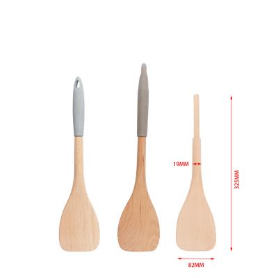 Cina Apparecchi da cucina Set Panna non appiccicosa Apparecchi da cucina Spatula di legno Apparecchi da cucina durevoli in vendita