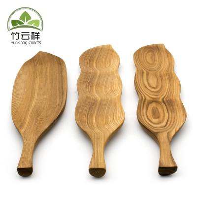 China Houten serveerbak met bladontwerp Serveware Keuken accessoires Goed voor het organiseren van cake of fruit Te koop