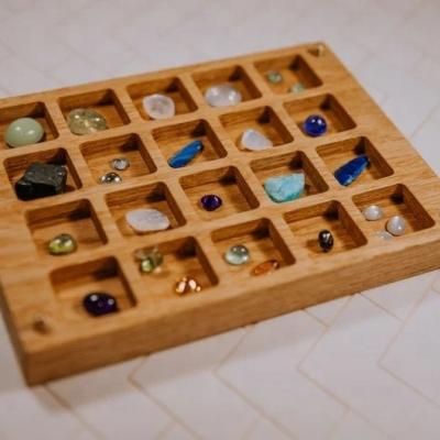 China Schmuck aus Holz Schmuckschacht Schmuckschacht aus Stein Schmuckschacht aus Kristall Schmuckschacht Schmuckorganisator Ring zu verkaufen