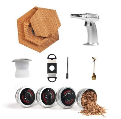 China Holz-Cocktail-Raucher-Set zu verkaufen