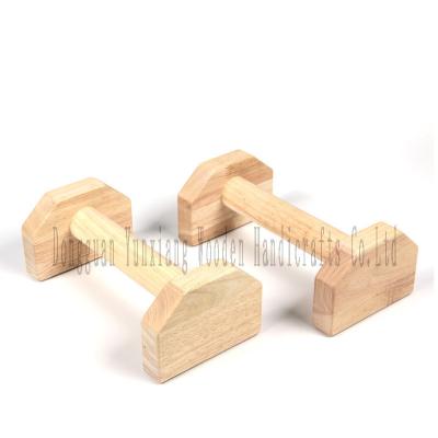 China Holz-Parallettes-Push-Up-Bars, rutschfeste Push-Up-Griffe, Mini-Handle-Pumpen, Handstand-Bars für Kalisthenik und Fitness zu verkaufen