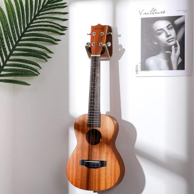 China Wooden Handmade Unique Design Bent Wood Guitar Hanger Acoustic Guitar Accessories for sale