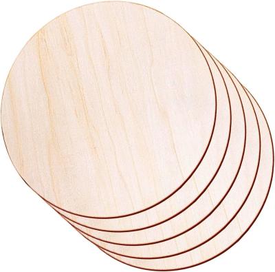 China Wood Circles for Crafts, Unfinished Wood Rounds Wooden Cutouts for Crafts, Door Hanger, Door Design, Wood Burning for sale