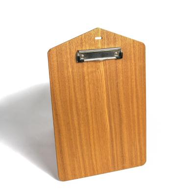 China Wooden Menu Clipboard. Versatile Folder Board  Ideal for Writing. Sturdy Board and Clip. Cardboard and Wood. for sale