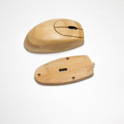 Chine Souris optique sans fil en bambou, souris en bois naturel à la mode avec récepteur USB pour PC, ordinateur portable, ordinateur, ordinateur portable, MacBoo à vendre