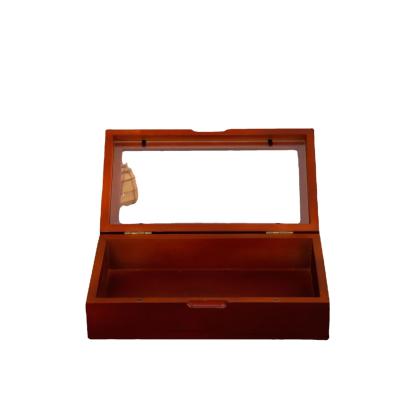 China Exquisite Wooden Packaging Box  Custom Carved Gift Wooden Packaging Box for sale