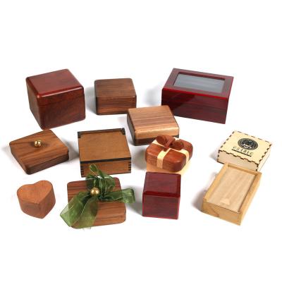 China Custom Premium Wood Jewelry Box Storage Box Wooden Box Packaging for sale