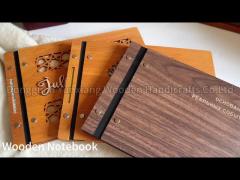 Nature Wood Crafts – Wooden Sketchbook & Notebook  