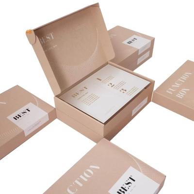 China Customized Wholesale Recyclable Express Shipping Box Corrugated Paper Gift Set Box for sale