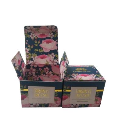 China Recyclable High End Art Paper Box Multiple Color Corrugated Paper Cosmetic Packaging Box for sale