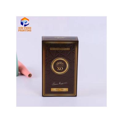 China Good Quality Recyclable Corrugated Wine Box Paper Packaging Boxes XO Wine Box for sale