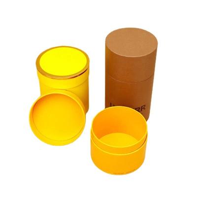 China CMYK Customized Luxury Round Cylinder Cardboard Tube Candle Perfume Round Packaging Tube Boxes Biodegradable for sale