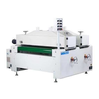 China 0-1320mm paint and coating different materials brush machine color for veneer or wood color after spot en venta