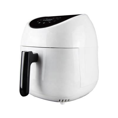 China 2021 Best Selling Hotel OEM Household White Digital 4L Steam/Air Fryer for sale