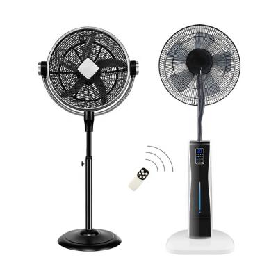 China NO AC 220V Summer Cooling 3 Gears Large Volume 20 Inch CE Standard Pedestal Standing Fan With Plastic Grill For Home for sale