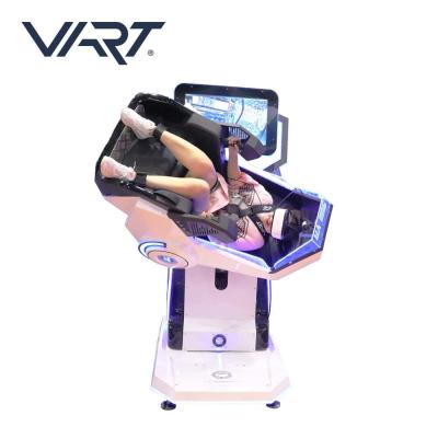 China New Game Design 9D Interactive Flying Virtual Reality Racing Game 360 ​​Degree Rotation VR Motion Chair For Theme Park for sale