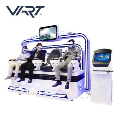 China Face Air VART 4 ​​Seats VR Motion Machine 9D Virtual Reality Equipment 9D Egg VR Chair Simulator For Sale for sale