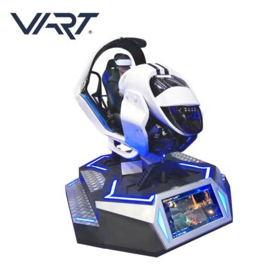 China VART Theme Park Entertainment Simulation Car Racing Games 9D VR Indoor Racing Car With Speeding Race For Shopping Mall for sale