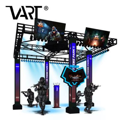 China Free Shopping Mall VART 9D VR Multiplayer Shooting Roam 4 Player Game Platform For VR Arena for sale