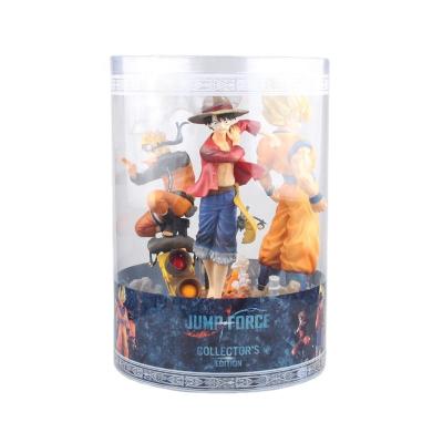 China Cartoon Toy One Piece POP Smash Bros Monkey Doll King Uzumaki Luffy Big Three Statue Naturo Action Number for sale