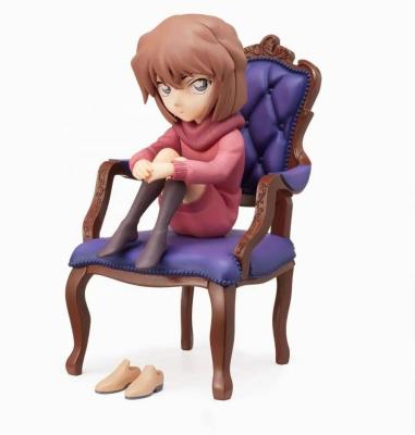 China Cartoon Toy Anime Conan Shinichi Kudo Action Number Q Version Conan Ashahara Model Seat Decoration for sale